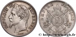 2 francs Napoléon III, tête laurée 1869 Paris F.263/10