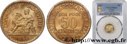 50 centimes Chambres de Commerce 1923 Paris F.191/5 MS66 PCGS