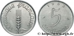 5 centimes Épi 1963 F.124/5