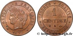 1 centime Cérès 1875 Bordeaux F.104/5