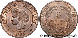 5 centimes Cérès 1884 Paris F.118/26