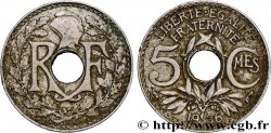 5 centimes Lindauer, petit module 1936 Paris F.122/19