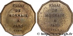 Essai de fabrication de monnaie à 12 pans 1938 Paris VG.5489  G MS