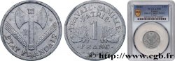 1 franc Francisque, légère, petit c 1944 Castelsarrasin F.223/8