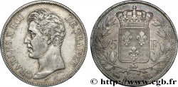 5 francs Charles X, 1er type 1826 Rouen F.310/16
