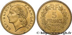 5 francs Lavrillier, bronze-aluminium 1945 Castelsarrasin F.337/6