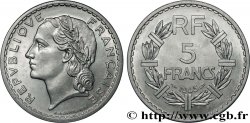 5 francs Lavrillier, aluminium 1945 Beaumont-Le-Roger F.339/4