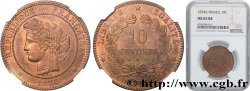 10 centimes Cérès 1874 Paris F.135/12