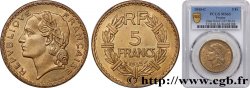 5 francs Lavrillier, bronze-aluminium 1945 Castelsarrasin F.337/6
