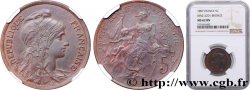 Pré-série de la 5 centimes Daniel-Dupuis, sans le mot ESSAI, flan mat 1897 GEM.14 10