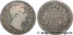 1 franc Napoléon Empereur, Calendrier révolutionnaire 1805 Paris F.201/29