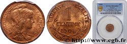1 centime Daniel-Dupuis 1908 Paris F.105/10 MS64 PCGS