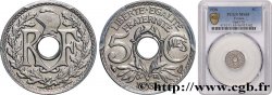 5 centimes Lindauer, petit module 1938 Paris F.122/21