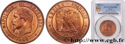 Dix centimes Napoléon III, tête laurée 1862 Paris F.134/7