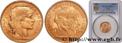 20 francs or Coq, Dieu protège la France 1900 Paris F.534/4
