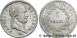 1 franc Napoléon Ier tête laurée, République française 1808 Paris F.204/2