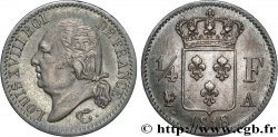 1/4 franc Louis XVIII 1818 Paris F.163/12