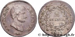 2 francs Napoléon Empereur, Calendrier révolutionnaire 1805 Paris F.251/12