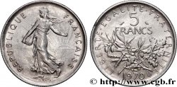 5 francs Semeuse, nickel 1970 Paris F.341/2