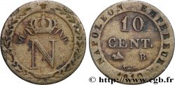 10 cent. à l N couronnée 1810 Rouen F.130/20