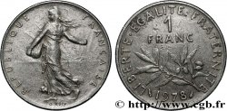 1 franc Semeuse, nickel, frappe médaille 1978 Pessac F.226/23 var. VF