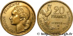 20 francs G. Guiraud 1951 Beaumont-Le-Roger F.402/8