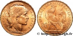 20 francs or Coq, Dieu protège la France 1905 Paris F.534/10