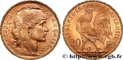 20 francs or Coq, Dieu protège la France 1905 Paris F.534/10