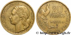 20 francs G. Guiraud 1951 Beaumont-Le-Roger F.402/8