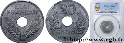 20 centimes État français, lourde 1941 F.153/2