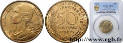 50 centimes Marianne, col à 4 plis 1962 Paris F.197/3