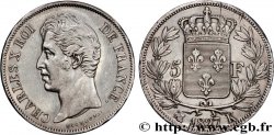 5 francs Charles X, 2e type 1827 Bordeaux F.311/7