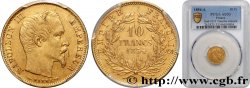 10 francs or Napoléon III tête nue, petit module 1854 Paris F.505A/1