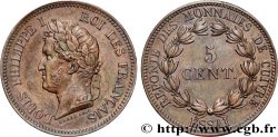 Essai de 5 centimes en bronze, signature BARRE 1840 1840  VG.2917 