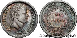 Demi-franc Napoléon Ier tête laurée, République française 1808 Paris F.177/2
