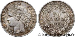 50 centimes Cérès, Troisième République 1888 Paris F.189/13