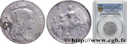 Essai de 5 centimes Daniel-Dupuis, en aluminium 1908 Paris GEM.14 18