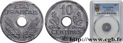 10 centimes État français, petit module 1944 F.142/3