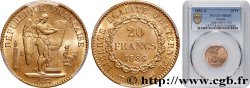20 francs or Génie, IIIe République 1886 Paris F.533/9