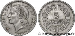 5 francs Lavrillier, aluminium 1947 Beaumont-Le-Roger F.339/11