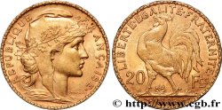 20 francs or Coq, Dieu protège la France 1905 Paris F.534/10