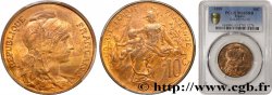 10 centimes Daniel-Dupuis 1899  F.136/7 MS65 PCGS