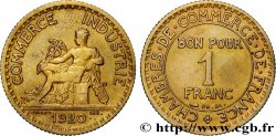 1 franc Chambres de Commerce 1920 Paris F.218/2