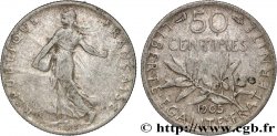 50 centimes Semeuse 1905 Paris F.190/12