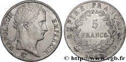 5 francs Napoléon Empereur, Empire français 1812 Lyon F.307/44
