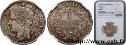 1 franc Cérès, IIIe République, petit A 1872 Paris F.216/5