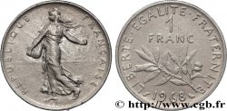1 franc Semeuse, nickel 1968 Paris F.226/13