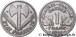 1 franc Francisque, légère 1944 Beaumont-Le-Roger F.223/6