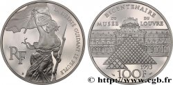 Belle Épreuve Argent 100 francs - Delacroix - Liberté guidant le peuple 1993  F.1621 2