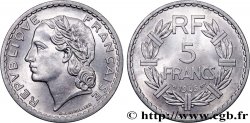 5 francs Lavrillier, aluminium 1946 Beaumont-Le-Roger F.339/7